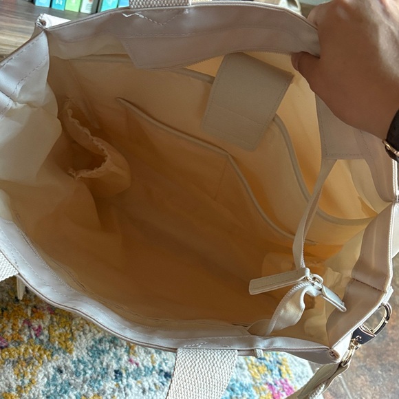 Beis north south cream Tote Bag - Picture 15 of 15